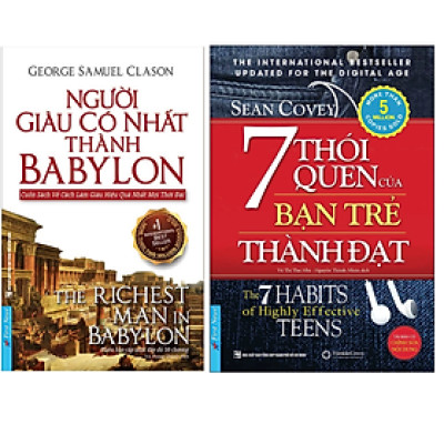 Combo 2Q: Người Giàu Có Nhất Thành Babylon + 7 Thói Quen Của Bạn Trẻ Thành Đạt (Top Sách Bán Chạy Nhất Mọi Thời Đại)