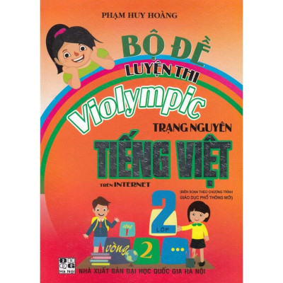 Sách - Bộ đề luyện thi Violympic Trạng nguyên Tiếng Việt 1, 2, 3, 4  trên Internet