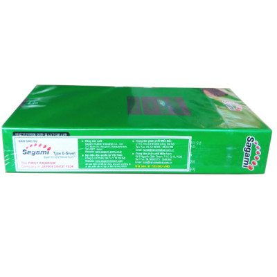 Bao Cao Su Gai Mềm Sagami Xtreme Green - 10s - Nhập Khẩu Nhật Bản   