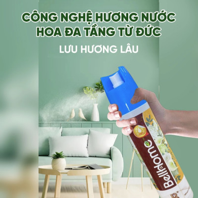 Xịt Thơm Phòng Bell Home Hương Phu Thê Xanh