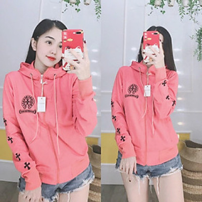 Áo khoác nỉ thun coton da cá chống nắng cao cấp nhiều màu  MS11 Freesize 40- 56kg