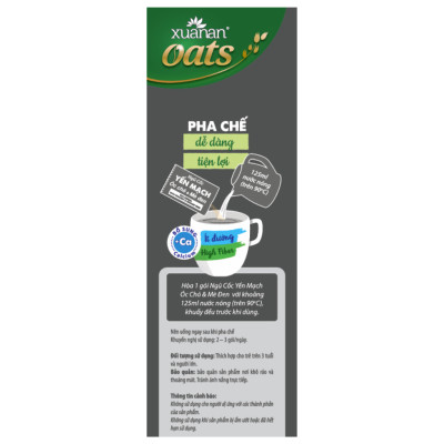 Combo 2 túi: Ngũ Cốc Yến Mạch Óc Chó & Mè Đen ít đường 400G + N.Cốc Gạo Lứt No Sugar[đường ăn kiêng]400G(Tặng Kèm 1 Túi Yến Mạch 150G)