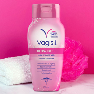 Dung dịch vệ sinh phụ nữ Vagisil Ultra Fresh Daily Intimate Wash (240ml/354ml) - Hàng chính hãng