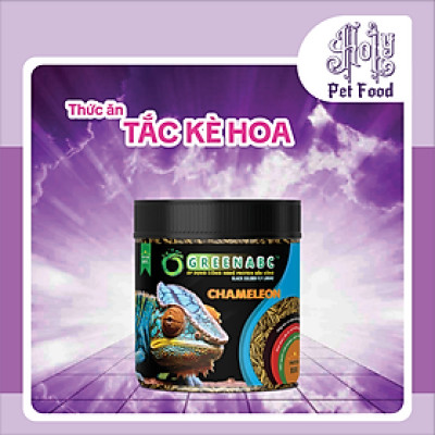 Thức ăn bò sát Tắc Kè Hoa - Chameleon food - Tiêu hóa tốt, Lên màu đẹp, tăng đề kháng - hộp 68g