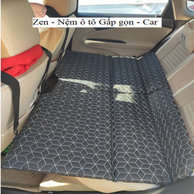 Nệm ghế sau Ô tô cho nhiều dòng xe, Nệm Không bơn hơi, Nệm nằm ô tô gấp gọn. kích thước 140 x 80 Cm. Nệm Ghế cho xe 4 chỗ - xe 5 chỗ - xe 7 chỗ