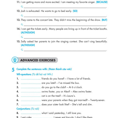 Ngữ Pháp Tiếng Anh Nâng Cao Lớp 6 - Tập 2