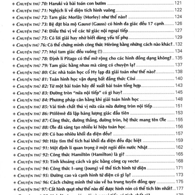 Sách tham khảo- Trăm Lẻ Một Chuyện Lí Thú Về Toán (Dành Cho Các Bạn Có Trình Độ THPT)_HA