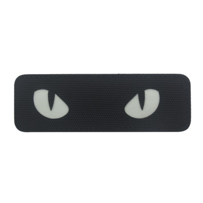 Patch_velcro mắt mèo dạ quang_chiến thuật_dã ngoại