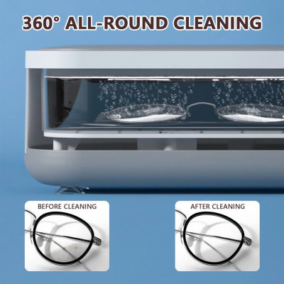 Máy Rửa Trang Sức Đồng Hồ Kính Mắt Sử Dụng Sóng Siêu Âm: Trải Nghiệm Làm Sạch Hoàn Hảo