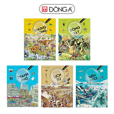 Combo 5 cuốn Thử tài tìm kiếm