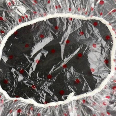 Set 06 mũ tắm trùm đầu, họa tiết chấm bi Free size Shower Cap Seiwa - Hàng nội địa Nhật Bản