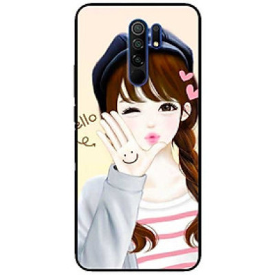 Ốp lưng dành cho Xiaomi Redmi 9 mẫu Hello Em Gái