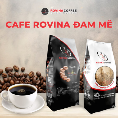 Cà Phê Rovina Đam Mê-  Pha Phin -  Gói 500gr Mùi Thơm Quyến Rũ, Đậm Đà Mang Lại Những Tách Cà Phê Tuyệt Hảo Thương Hiệu Rovina Coffee