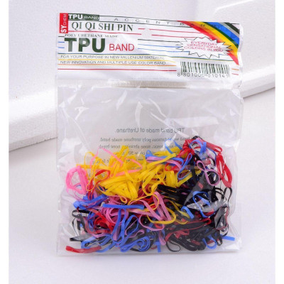 Bộ 300 Sợi Dây Thun Cột Tóc Nhiều Màu