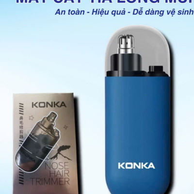 Máy cắt tỉa lông mũi chuyên nghiệp pin sạc chống nước MÀU ĐEN hoàn hảo cho vẻ ngoài của bạn