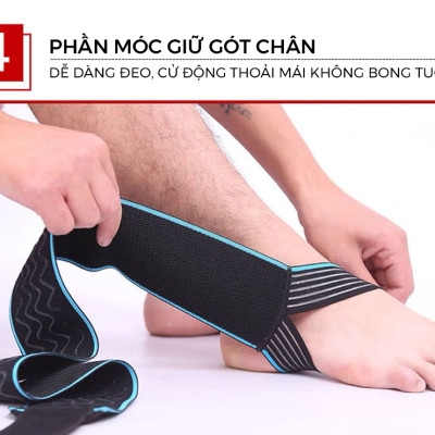 Băng quấn cổ chân AOLIKES A-1527 bảo vệ mắt cá chân hỗ trợ khớp cổ chân sport ankle protector