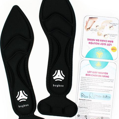 Miếng lót giày cao gót mũi nhọn cho giày bị rộng cao cấp, vải thoáng khí và êm chân- buybox - BBPK55