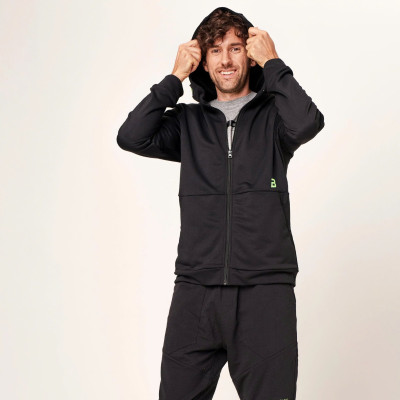 Áo khoác nỉ zip-up nam DERBY BioTechUSA