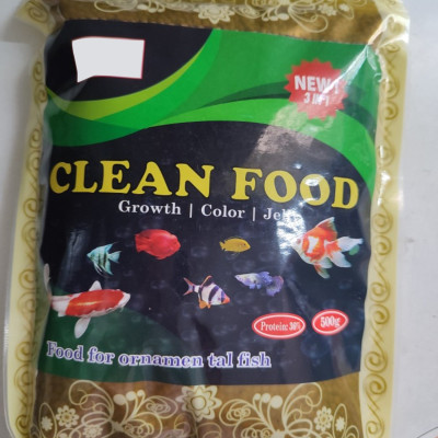 4 Gói Thức Ăn Cá Cảnh, cám Cá Koi hạt nhỡ 3mm (Cho cá size 8cm trở lên) - Nhanh lên size, lên màu, tăng cường sức đề kháng 500Gr 