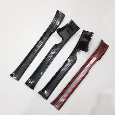 Bộ Ốp bậc cửa, Nẹp bước chân TITAN dành cho xe Mercedes GLC (200,250,300)