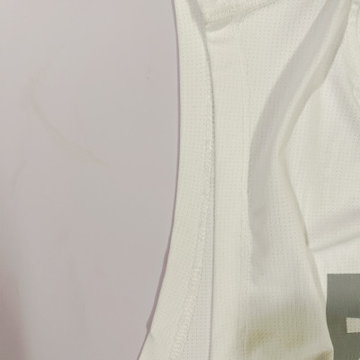 Áo ba lỗ thể thao Droparm muscle Tanktop trắng_ zaibro