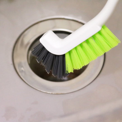 Bàn chải chà góc, cạnh nhà tắm chữ L Kokubo - hàng nội địa Nhật Bản