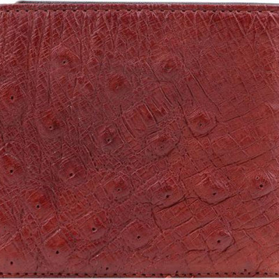 Ví Nam Huy Hoàng HT2407 (10 x 12.5 cm) - Nâu Đỏ