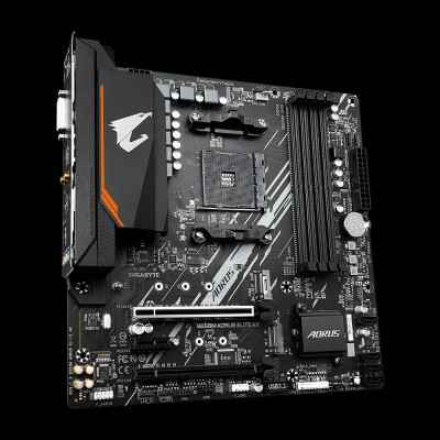 Mainboard Gigabyte B550M AORUS ELITE AX Socket AM4 - Hàng Chính Hãng 