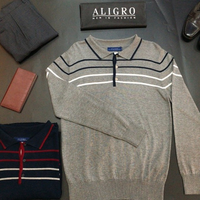 Áo len dài tay nam aligro ALEND036