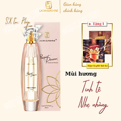        Chia sẻ:  0 Product Information Section Nước hoa nữ Laura Paris 01 Bouquet Precieux 100ml - Nước hoa nữ Laura Sunshine Nhật Kim Anh mùi số 1