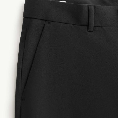 Quần vải / Quần tây màu đen nam Form Slim - RT 10S25PFO002 | ROUTINE CÀ MAU