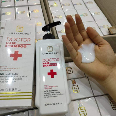 Bộ Đôi Dầu Gội Giảm tóc rụng korea + Viên Uống Mọc Tóc sinh sản Tại Pháp, Laura Sunshine Nhật Kim Anh