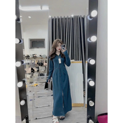 Áo khoác chống nắng nữ toàn thân 2 lớp cao cấp mũ trùm đầu tay xỏ ngón UPF50+ Size XL 53-66kg Vải Umi Cotton Co Dãn 4 Chiều Dày Dặn Làm Mát | Thời Trang | Đa Dụng