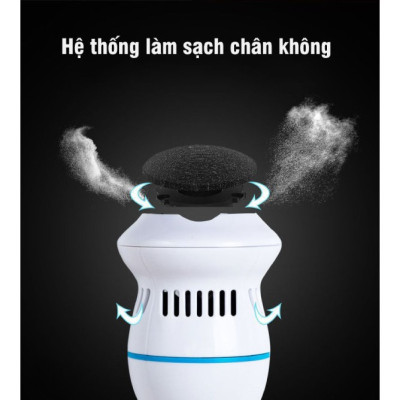 Máy Chà Gót Chân, ( HÌNH NẤM )  Máy Mài Gót Chân Tẩy tế bào chết, tại Nhà, tiện dụng,Sạc Pin Tích Điện..