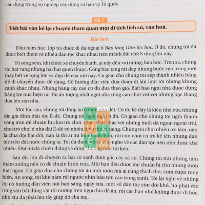Sách - Những bài làm văn mẫu lớp 8 (Kết nối tri thức với cuộc sống)