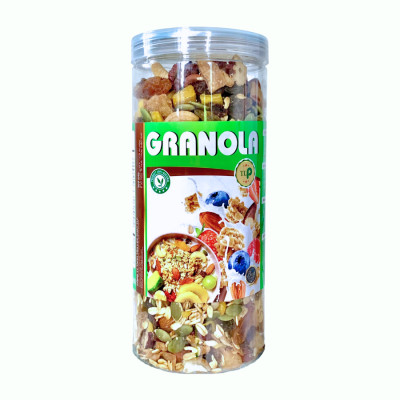 GRANOLA YẾN MẠCH SIÊU HẠT TÂN LỘC PHÁT HŨ 500G