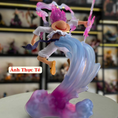 Mô Hình Luffy Gear 5 Bản Có Vũ Khí 22cm Mô hình One Piece Cao Cấp, Figure Mô Hình Anmie One Piece Luffy Vua Hải Tặc