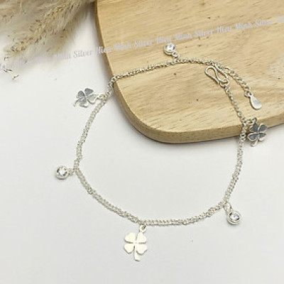 Lắc Chân Bạc Ta Mix Charm Chính Hãng Bạc Hiểu Minh LC248