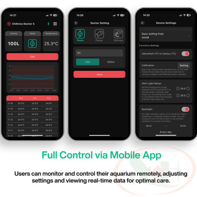 Máy ức chế Chihiros Doctor 5 ngừa rêu khuẩn nấm hại bể cá tép thủy sinh