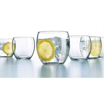 Cốc thủy tinh thấp La Cave dung tích 340ml - J9403