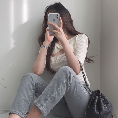 Áo len tay lỡ xoắn ngực mặc được 2 kiểu phong cách tiểu thư sang chảnh