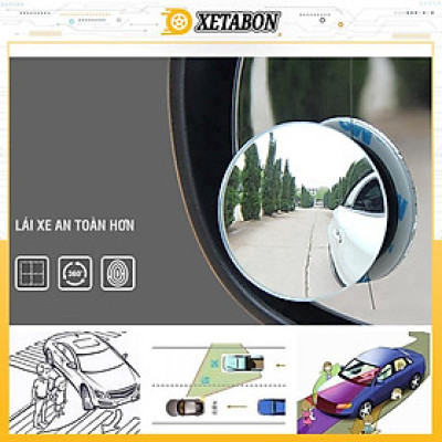 Một Cặp gương cầu lồi oto 360