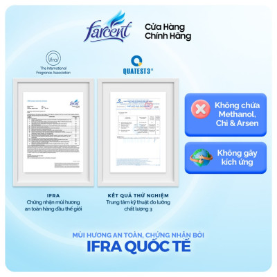 THÙNG 12 Hộp toả hương khử mùi thanh lọc không khí Farcent hương dịu nhẹ 300ml