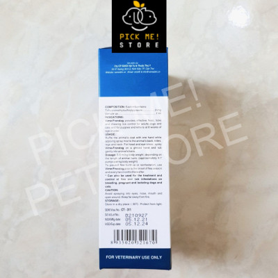 Vemedim Vime - Frondog 250ml | Xịt Ve Rận Bọ Chét Cho Chó Mèo, Sát | Diệt | Khử Khuẩn Chuồng Trại