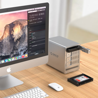 Khay Đựng Ổ Cứng ORICO 1125SS Hỗ Trợ gắn SSD/HDD 2.5" vào khay 3.5" trên PC - Hàng chính hãng 