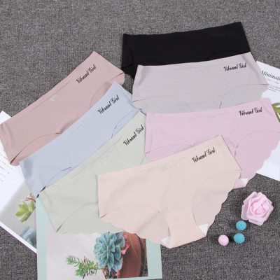 Combo 10 Quần Lót Nữ Đúc Su Viền Sóng Không Đường May Vibrant Girl ( Màu ngẫu nhiên)-LN034