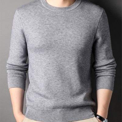 Áo len nam cổ tròn dệt kim công sở LNA20