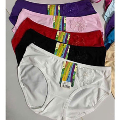 Quần Lót Nữ Cotton Màu Ngẫu Nhiên Co Giãn Gía Rẻ