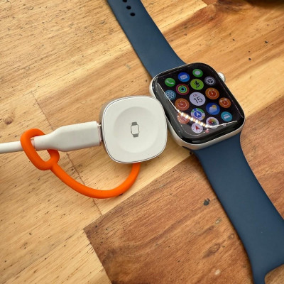 Đế sạc không dây cho Apple Watch Wi wu M23 2 cổng input (C + L) -Bảo Hành 6 tháng - Hàng chính hãng