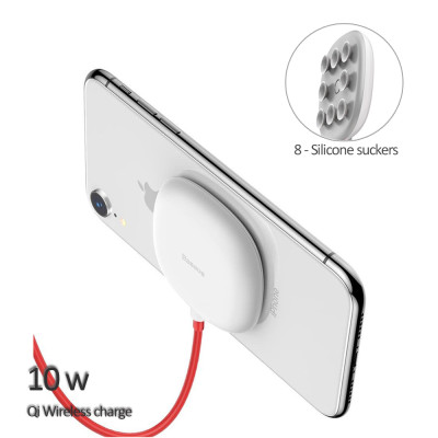 Đế sạc không dây gắn lưng cho Game thủ Suction Cup P23 tương thích iPhone / Samsung / Huawei - Hàng chính hãng